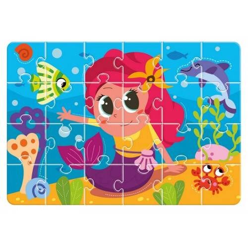 Puzzle Edukacyjne Klasyczne Syrena Dla Dzieci Rk1130-08 na Arena.pl