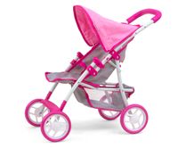 MILLY MALLY 2724 Wózek dla lalek Natalie Prestige Pink