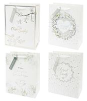 torebka prezentowa 12szt. chrzest 12,8 x 17,9 x 8 cm qps-064