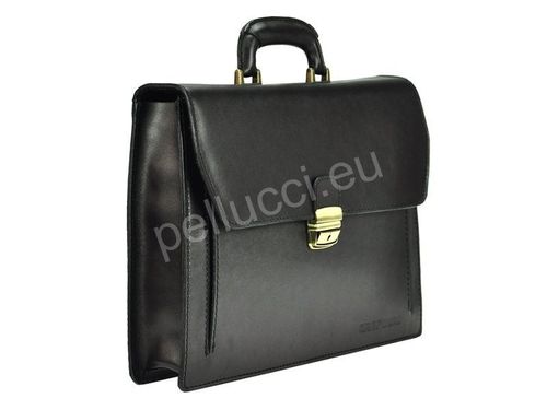 Teczka skórzana KEMER 819-1 Czarna na Arena.pl