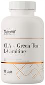 OstroVit CLA + Green Tea+ L-carnitine zielona herbata karnityna 90