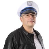 czapka policjanta roz.s policjantka stróż prawa