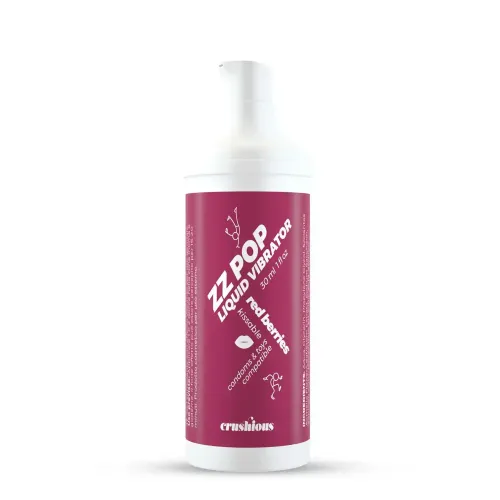CRUSHIOUS ZZ POP LIQUID VIBRATOR RED BERRIES AROMA 30ML na Arena.pl
