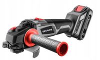 GRAPHITE SZLIFIERKA KĄTOWA AKUMULATOROWA 125mm 18V BEZSZCZOTKOWA 58G026