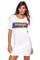 DAMSKA SUKIENKA WRANGLER B&Y TEE DRESS WHITE W902LF612 M
