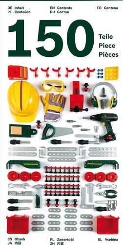 Warsztat Bosch Nr 1 150 elementów na Arena.pl