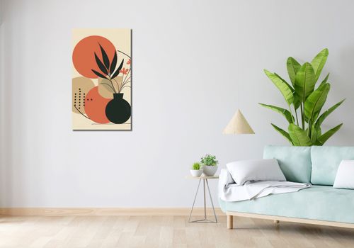 Obraz 50x90cm Wazon z Kwiatami na Arena.pl