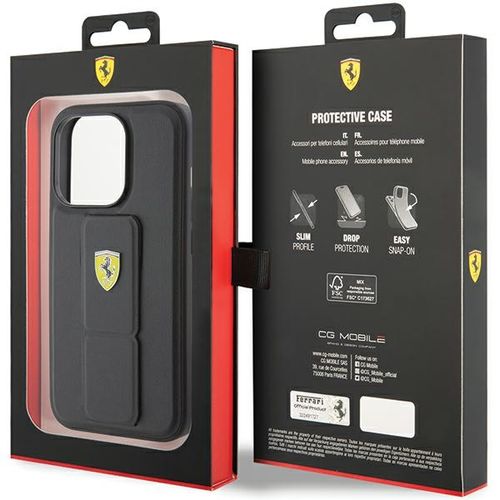 Etui Ferrari do iPhone 15 Pro Max, Czarny na Arena.pl
