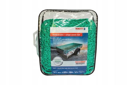 Siatka zabezpieczająca na przyczepkę 150x270 z gumą transportowa ochronna na Arena.pl