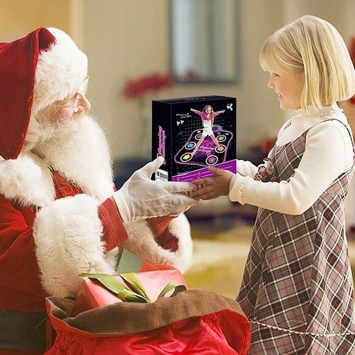 MATA DO TAŃCZENIA MUZYCZNA DLA DZIECI INTERAKTYWNA LED BLUETOOTH 27× POZIOM na Arena.pl