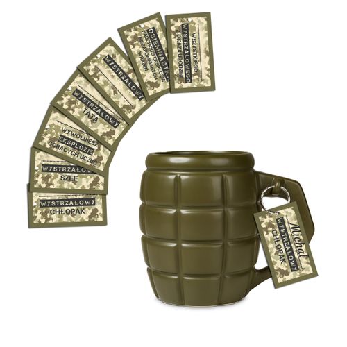 Gigantyczny Kubek Granat Zielony na Dzień Ojca na Arena.pl