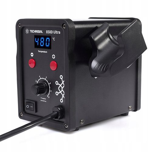 STACJA LUTOWNICZA hot air Spawarka do plastiku Techrebal 858D Ultra 750W na Arena.pl