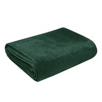 Narzuta Luiz 5 butelkowa zieleń 200X220 cm pikowana welur hotpress