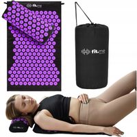 MATA DO JOGI DWUKOLOROWA ANTYPOŚLIZGOWA KARIMATA DO ĆWICZEŃ TPE WYTRZYMAŁA