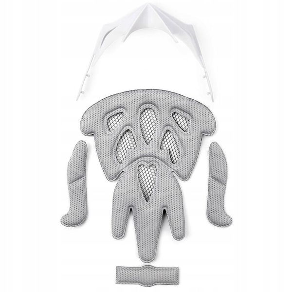 Kask rowerowy z daszkiem lekki regulowany na rower Meteor Drizzle M 55-58cm zdjęcie 10