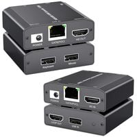 NIEKOMPLETNY Ekstender HDMI przez IP KVM YOUTINGHDAV do 150m CAT6/CAT5e POE