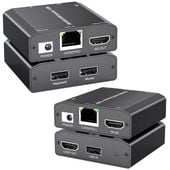 NIEKOMPLETNY Ekstender HDMI przez IP KVM YOUTINGHDAV do 150m CAT6/CAT5e POE