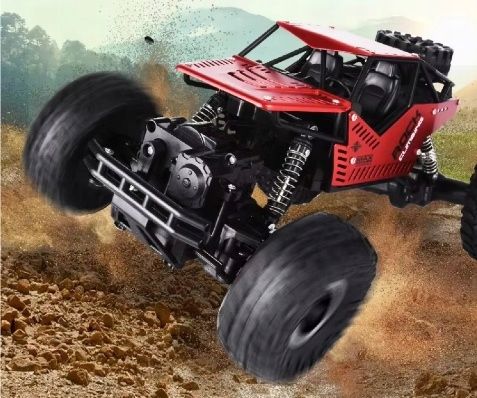 Samochód Zdalnie Sterowany Terenowy Duży 4x4 Akumulator X 2 2400 mAh na Arena.pl