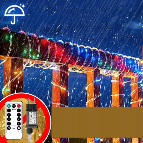Wąż sznur świetlny LED RGB 10m Party Light , Dekoracje świąteczne +pilot na Arena.pl