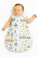 Śpiworek dla dzieci bawełniany zaokrąglony S 0-6 mcy letni TOG 1.0