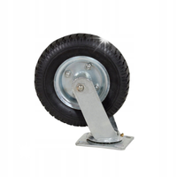 KÓŁKO SKRĘTNE UNIWERSALNE 8" DO TACZKI WÓZKA KD457