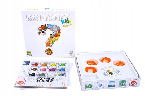 Gra planszowa Rebel Koncept Kids: Zwierzaki na Arena.pl