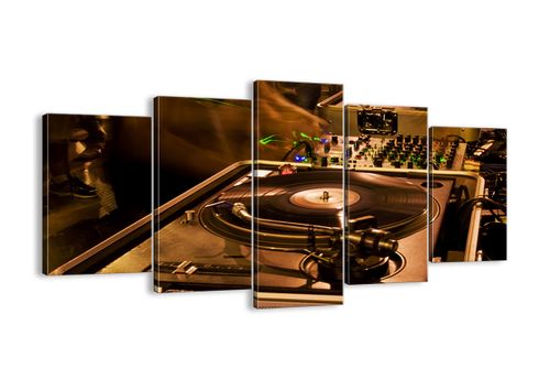 Obraz Na Płótnie - Studio Nagrań  - 160X85 Cm - Ea160X85-0505 na Arena.pl