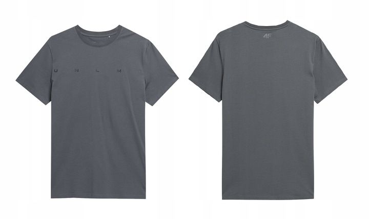 4F T-SHIRT MĘSKI KOSZULKA BAWEŁNIANA SPORTOWA zdjęcie 4