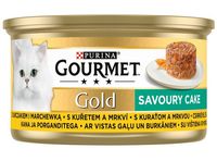 Gourmet Gold Savoury Cake Z Kurczakiem I Marchewką 85G