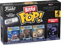funko bitty pop! marvel infinity captain ameryka 2cm 4pak
