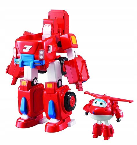 SUPER WINGS TRANSFORMUJĄCY MEGA POJAZD JETT 34 CM na Arena.pl