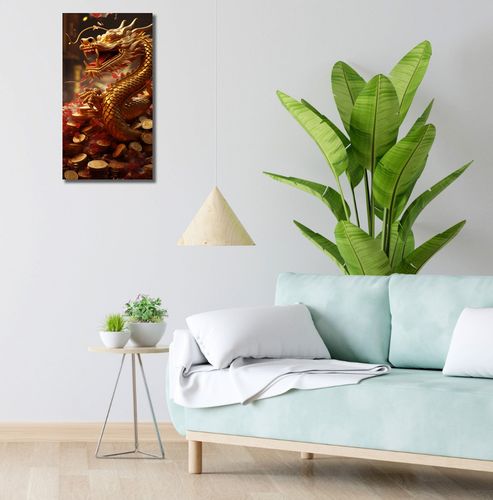 Obraz 30x60cm Smok Bogactwa na Arena.pl