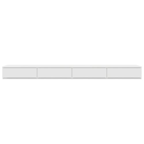 Szuflady pod łóżko Białe 180x36,5x16,5 cm z drewna inżynieryjnego na Arena.pl