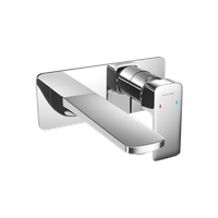 Keria bateria umywalkowa podtynkowa komplet, chrom