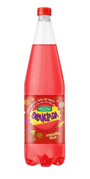 Hellena Oranżada czerwona 1,25 l zdjęcie 1