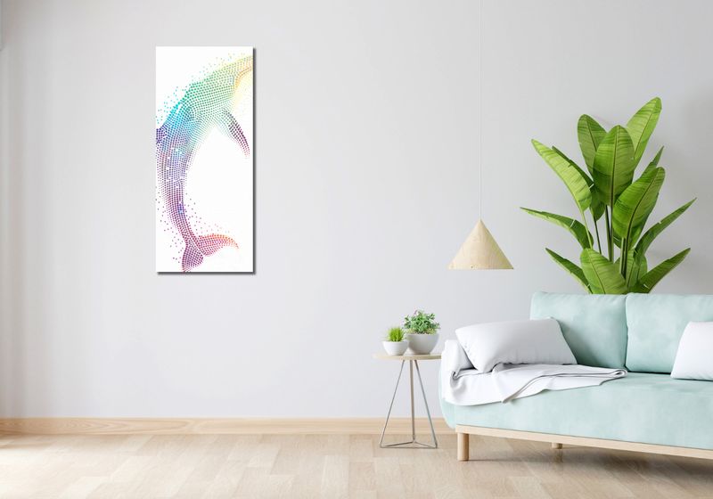 Obraz 40x100cm Spektrum Oceanu zdjęcie 2