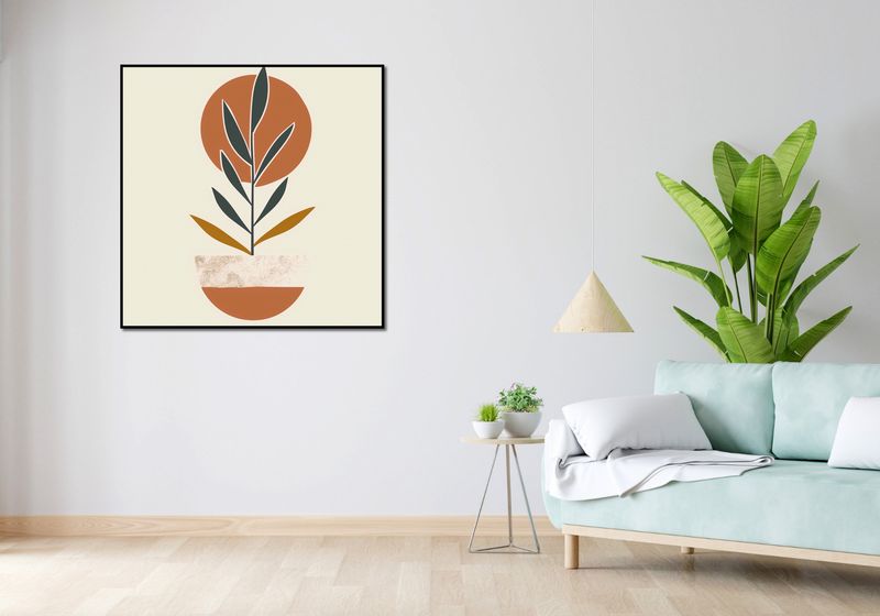 Plakat 100x100cm Ograniczna Symetria zdjęcie 4