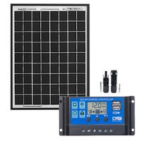 ZESTAW SOLARNY MONO KAMPER 5W + REGULATOR