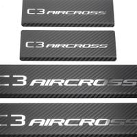 Listwa progowa CITROEN C3 AIRCROSS Stal nierdzewna 304 carbon 4szt