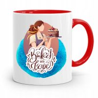 Kubek Czerwony Dla Piekarza Prezent Z Nadrukiem Ze Zdjęciem