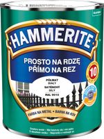 Hammerite farba na rdzę do metalu biały półmat 0.7L