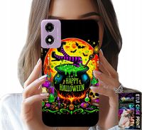 ETUI DO MOTOROLA MOTO E14 - WIEDŹMA KOCIOŁEK RÓŻDŻKA HALLOWEEN SZKŁO