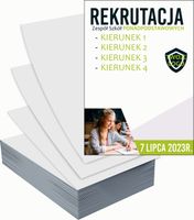 Ulotki A4 reklamowe firmowe 5000szt dużo wzorów do wyboru REKRUTACJA