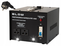 PRZETWORNICA KONWERTER NAPIĘCIA ZASILACZ 110V 230V USA JAPONIA 3000W