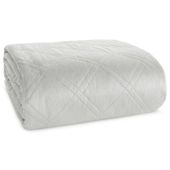 Narzuta 200X220 cm Luiz 8 srebrna welur hotpress pikowana