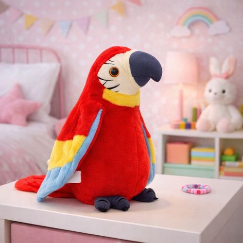 Gadająca papuga przytulanka na Arena.pl