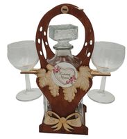 koszyk + karafka + 2 kieliszki do wina dla Kochanej Mamy