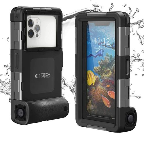 TECH-PROTECT IPX8 UNIVERSAL DIVING WATERPROOF CASE BLACK na Arena.pl
