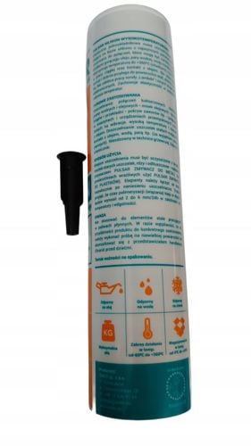 SILIKON WYSOKOTEMPERATUROWY PULSAR CZARNY +360°C 300 ml na Arena.pl