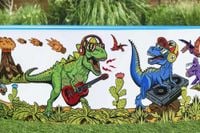 basen rozporowy dinozaury dla dzieci 3+ bestway 244x46cm winyl + pcv